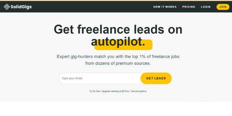 SolidGigs Freelance Marketplace