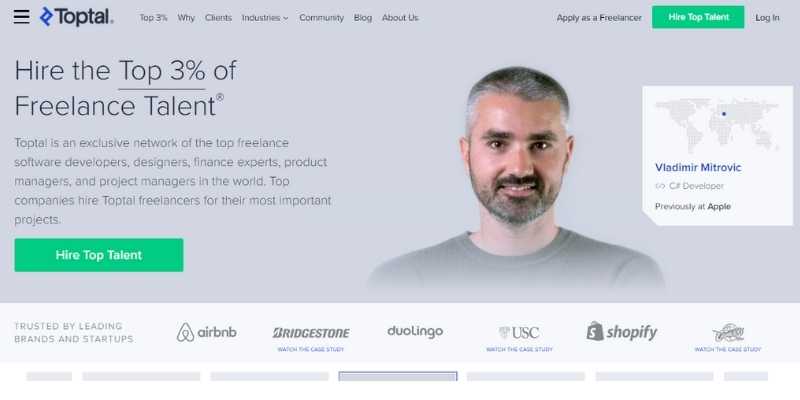 Toptal Freelance Marketplace