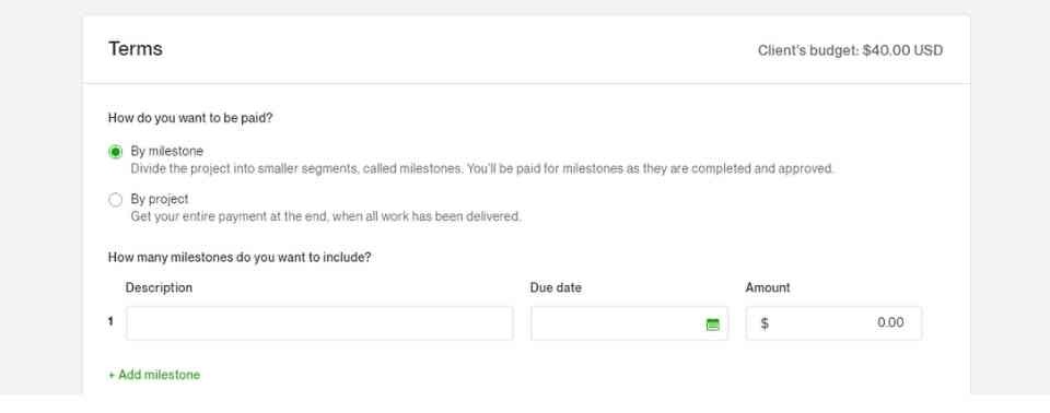 Upwork Job Proposal