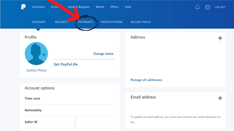 How To Cancel PayPal Payment Step 2