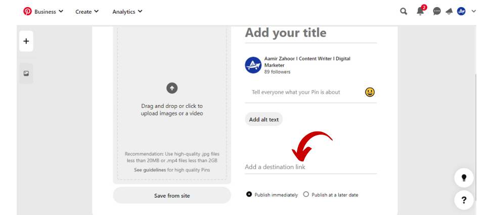 How To Add Affiliate Links In Pinterest