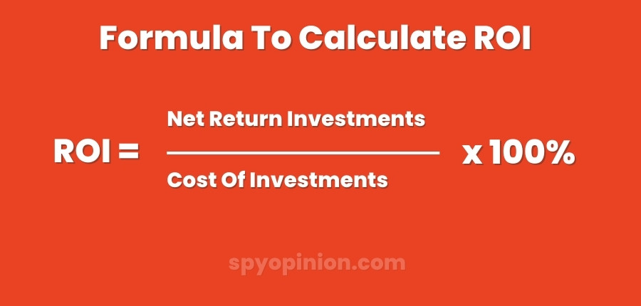 Formula To Calculate ROI
