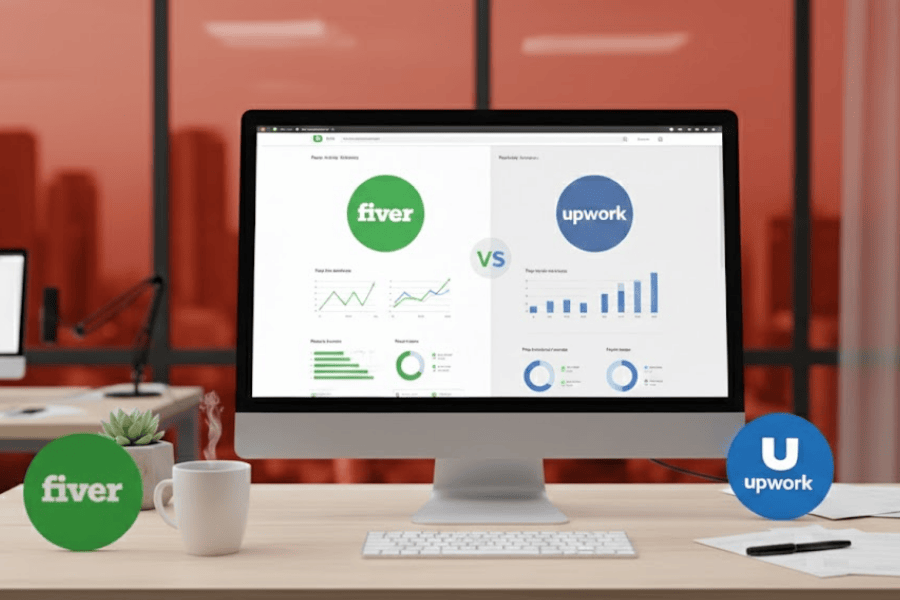 Fiverr Vs Upwork - Top Freelance Websites Comparison 2026 - Spy Opinion