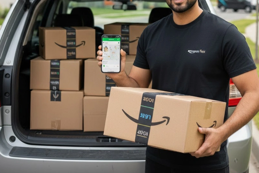 Package Delivery Amazon